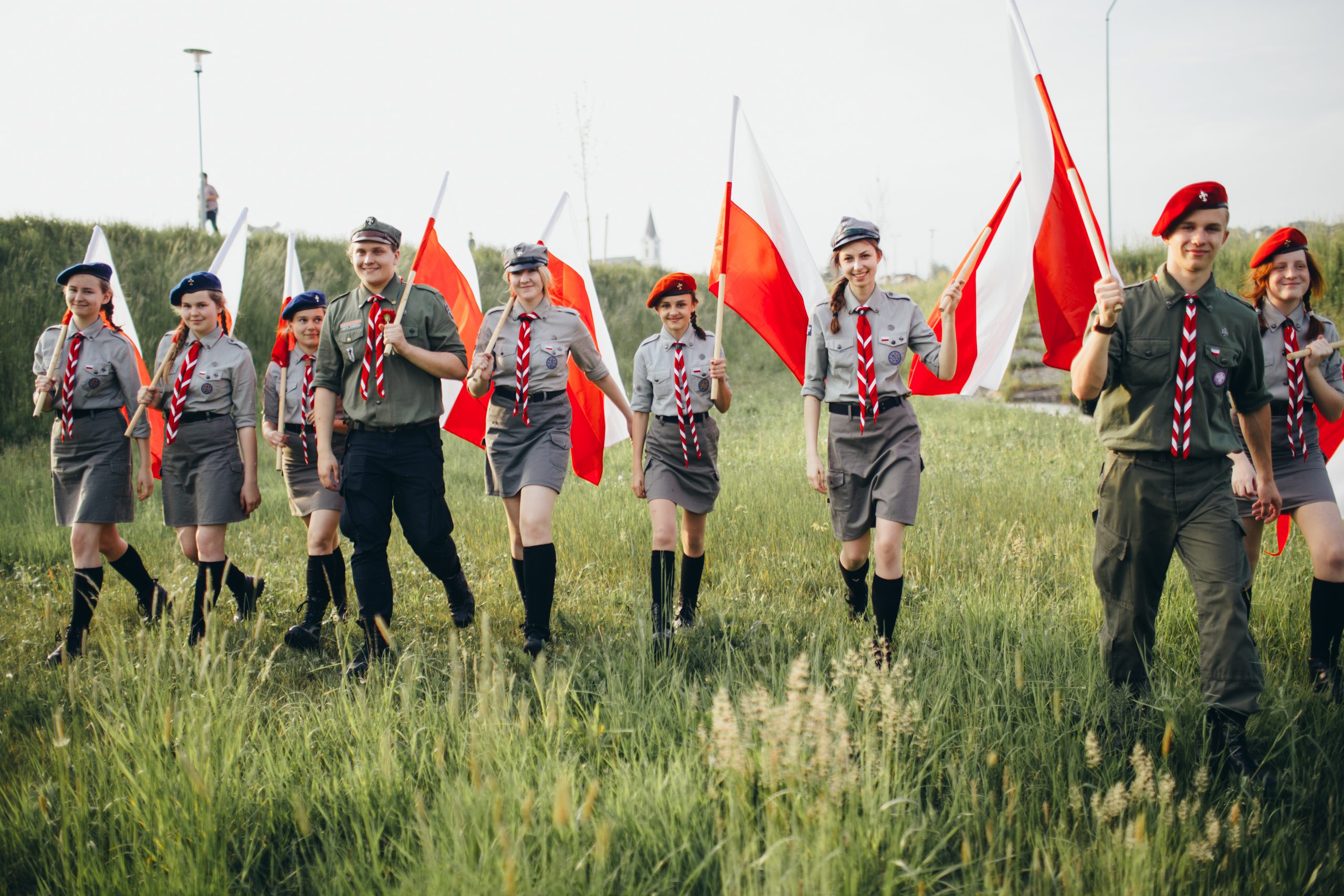 Harcerki I Harcerze Podzielili Się Swoim Radosnym Patriotyzmem Związek Harcerstwa Polskiego 7033